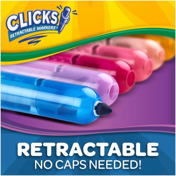 Crayola Clicks Retractable Markers - Image 2