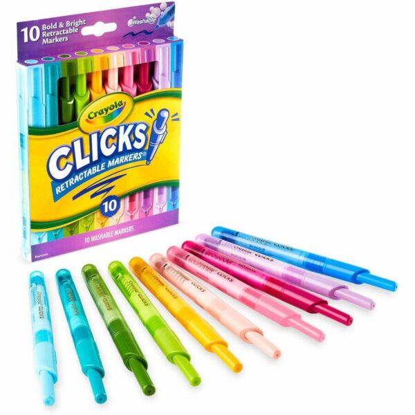 Crayola Clicks Retractable Markers