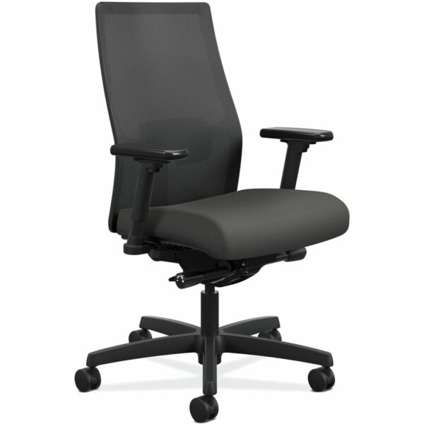 HON Ignition Black Mesh Back Chair - Fabric Seat