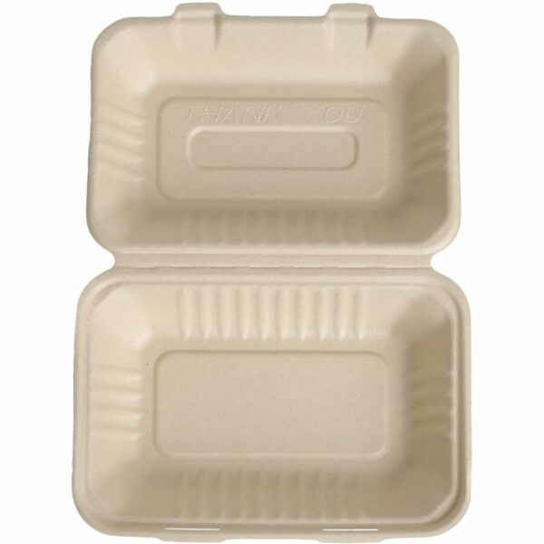 BluTable 27 oz Portable Clamshell Containers - Image 2