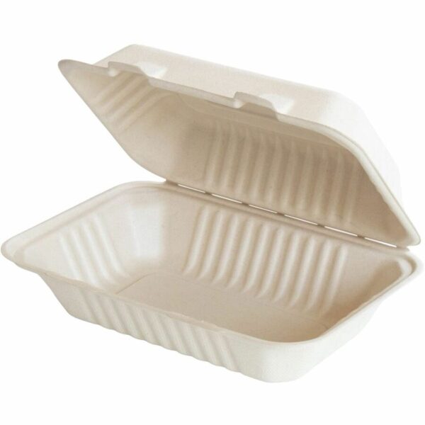 BluTable 27 oz Portable Clamshell Containers