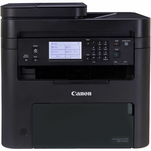 Canon imageCLASS MF275DW Wireless Laser Multifunction Printer - Monochrome - Black - Image 4