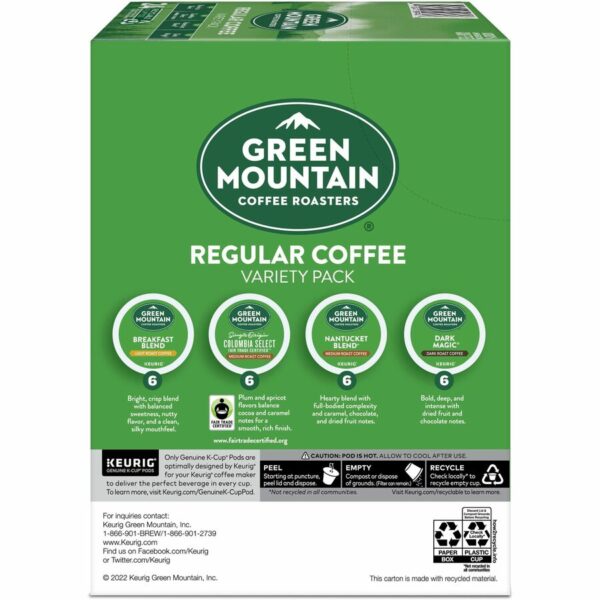 Green Mountain Coffee Roasters® K-Cup Regular Coffee Variety Pack - Image 3