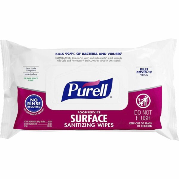 PURELL® Foodservice Surface Sanitizing Wipes