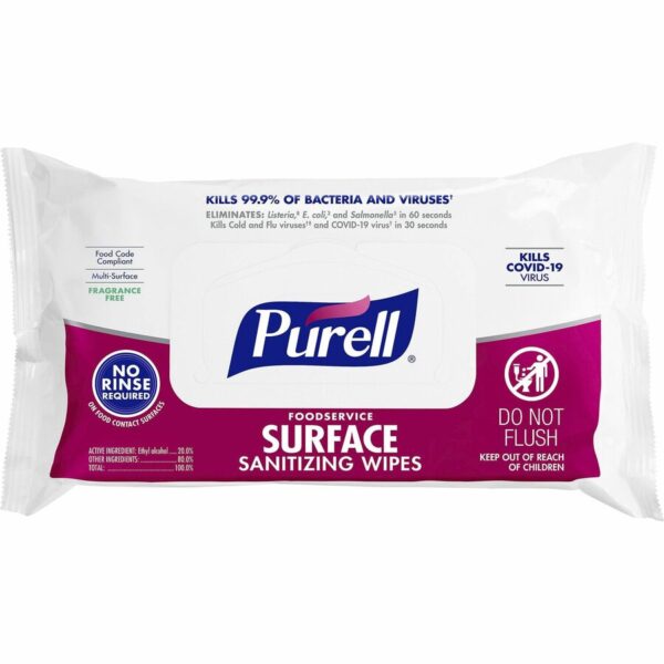 PURELL® Foodservice Surface Sanitizing Wipes - Image 2