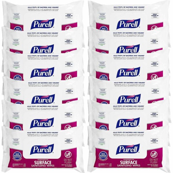 PURELL® Foodservice Surface Sanitizing Wipes