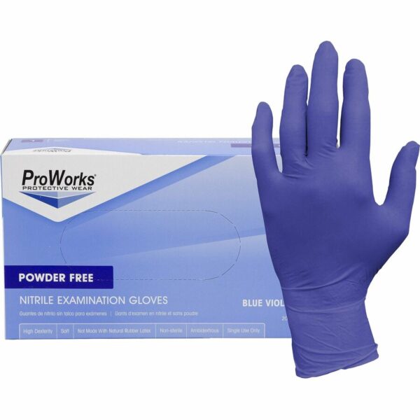 ProWorks Nitrile Powder-Free Exam Gloves