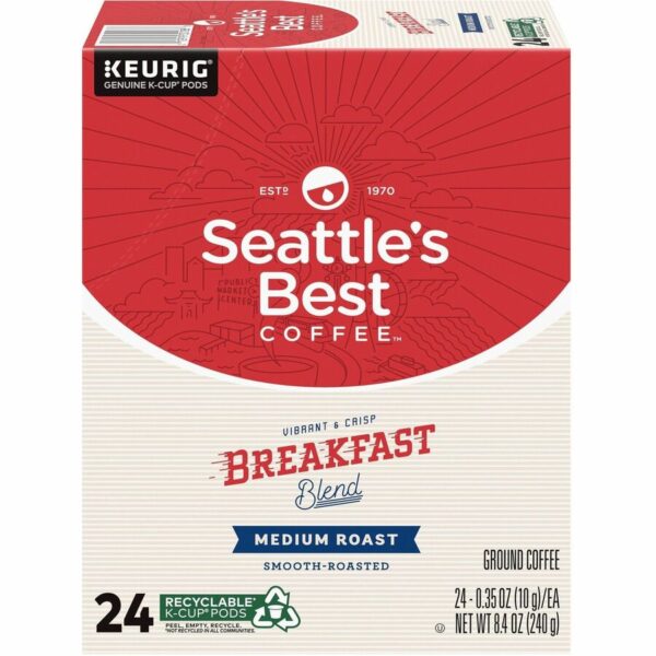 Seattle's Best Coffee K-Cup Breakfast Blend Coffee - Image 3