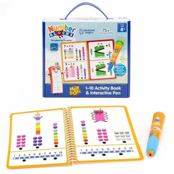 Educational Insights Numberblocks Activity Book Interactive Printed Book