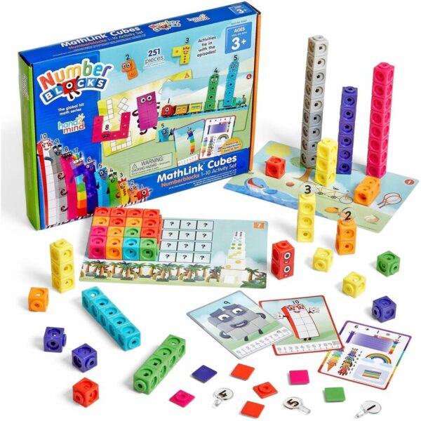 Learning Resources MathLinks Cubes Early Activity Set