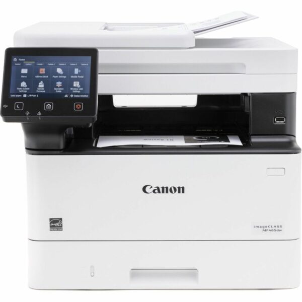 Canon imageCLASS MF465dw Laser Multifunction Printer - Monochrome - Black - Image 5