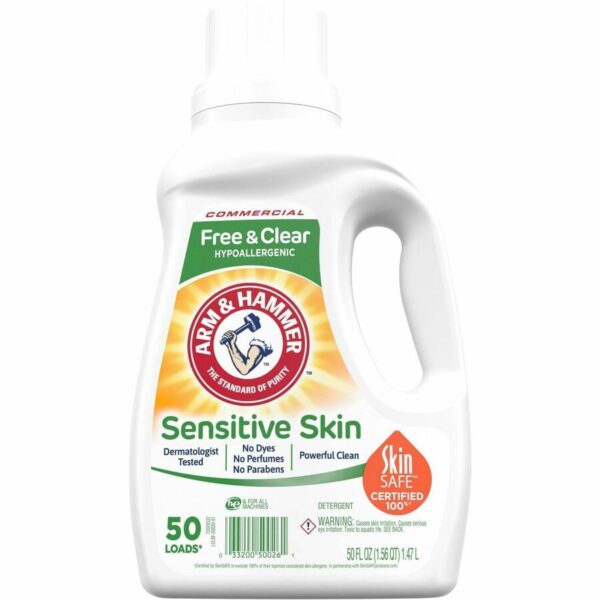 Arm & Hammer Free & Clear Liquid Detergent - 50 loads - HE Formula