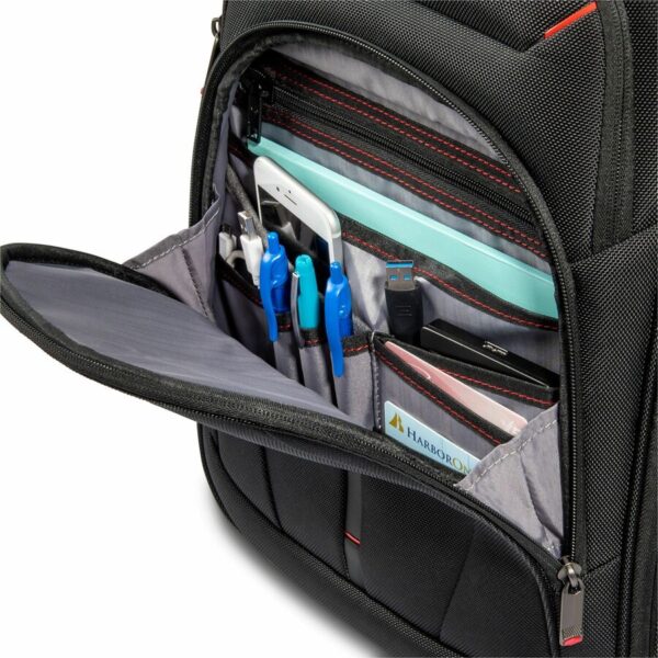 Samsonite Carrying Case (Backpack) for 12.9" to 15.6" Notebook, File, Book, Table - Black - Image 5