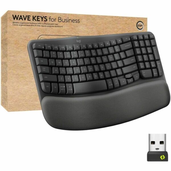 Logitech Wave Keys for Business Ergonomic Keyboard