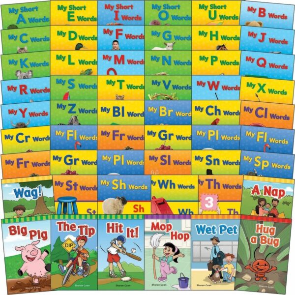 Shell Education Phonics Book Set Printed Book