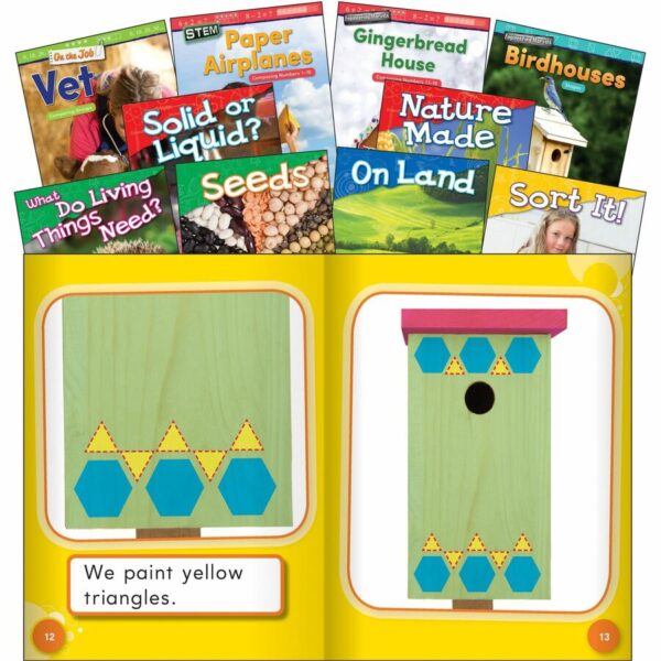 Shell Education Exploring STEM Kindergarten 10-Book Set Printed Book