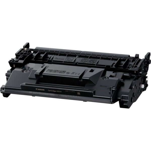 Canon 070 Original High Yield Laser Toner Cartridge - Black - 1 Each - Image 2