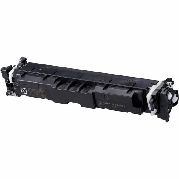 Canon 069 Original High Yield Laser Toner Cartridge - Black - 1 Each - Image 2