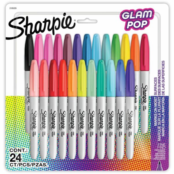 Sharpie Glam Pop Permanent Markers