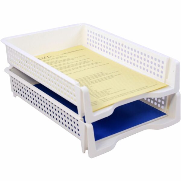 Business Source Stackable Letter Tray - Image 3