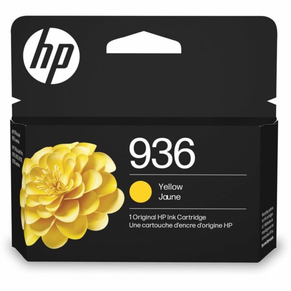 HP 936 Original Inkjet Ink Cartridge - Yellow - 1 Each