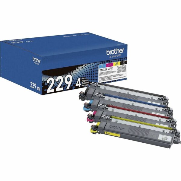 Brother Original Standard Yield Laser Toner Cartridge - Multi-pack - Black, Cyan, Magenta, Yellow - 4 / Pack