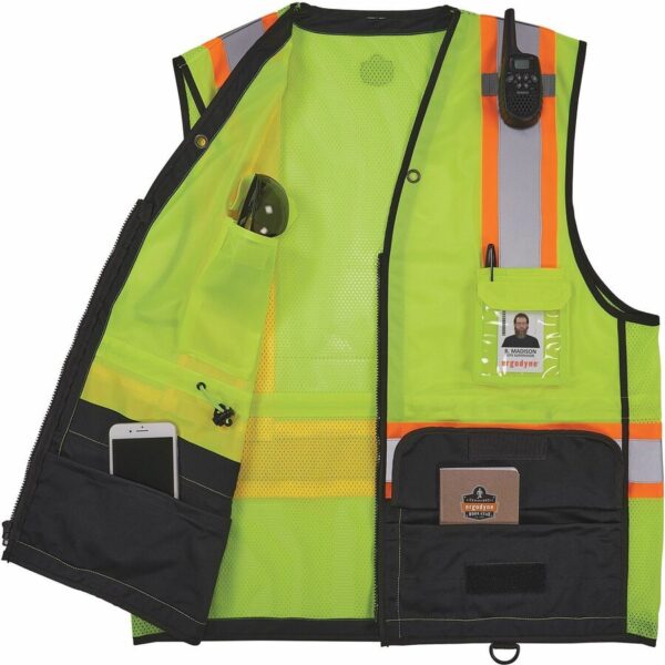 Ergodyne 8251HDZ-BK 2-Tone Hi-Vis Safety Vests - Image 3