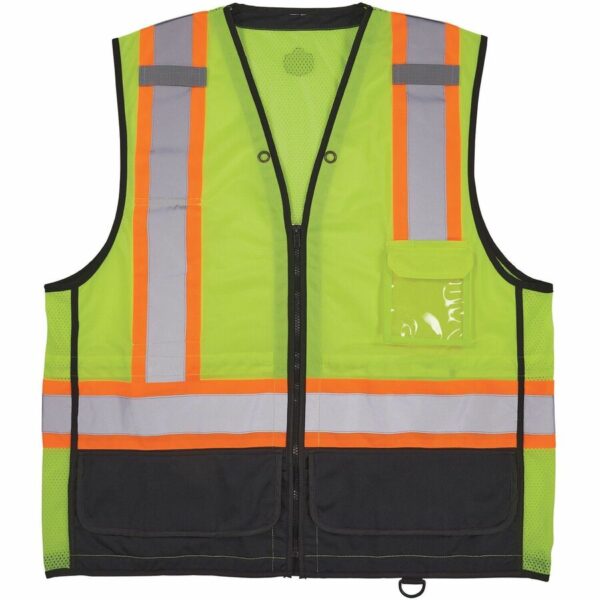 Ergodyne 8251HDZ-BK 2-Tone Hi-Vis Safety Vests