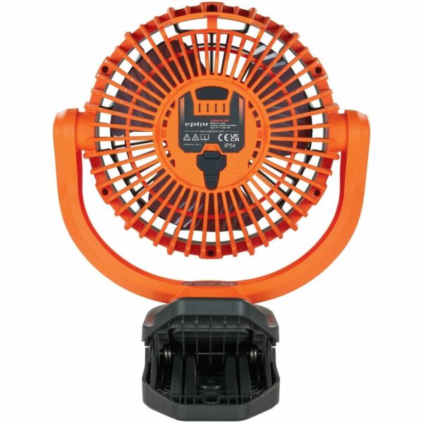 Ergodyne Chill-Its 6090 Rechargeable Portable Jobsite Fan - Image 3