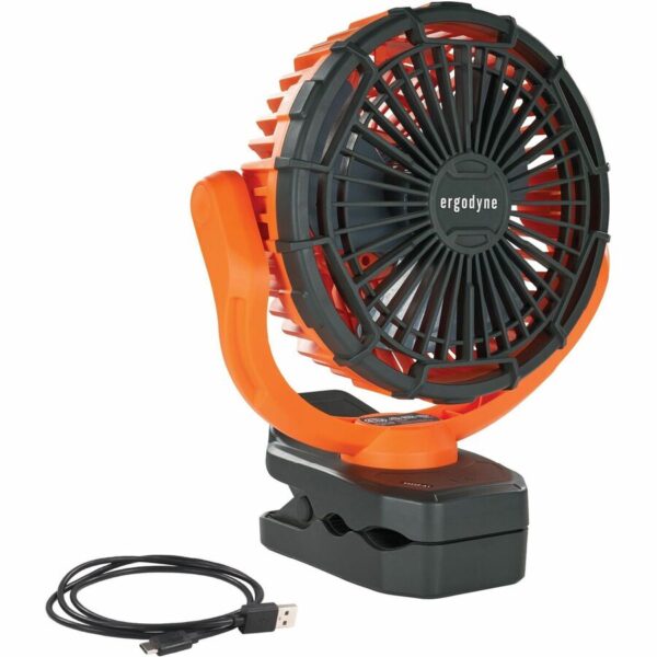 Ergodyne Chill-Its 6090 Rechargeable Portable Jobsite Fan