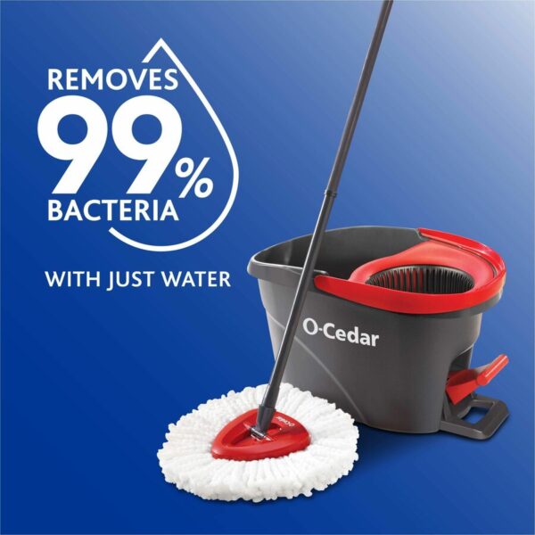 O-Cedar EasyWring Spin Mop & Bucket System - Image 7