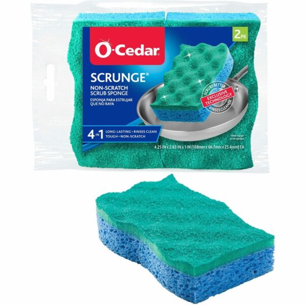 O-Cedar Scrunge Non-Scratch Scrub Sponge