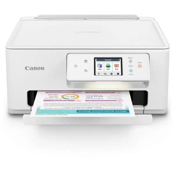 Canon PIXMA TS7720 Wireless Inkjet Multifunction Printer - Color - White - Image 5