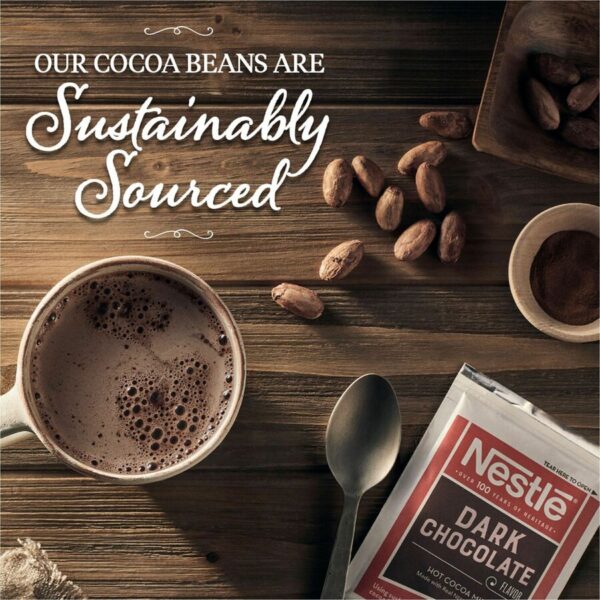 Nestle Dark Chocolate Single-Serve Hot Cocoa Mix - Image 3