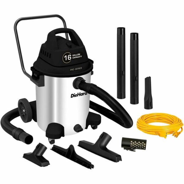 DieHard 16-Gallon 6.5 HP Pro Series Wet/Dry Vacuum