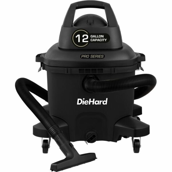 DieHard 12-Gallon 6 HP Pro Series Wet/Dry Vacuum