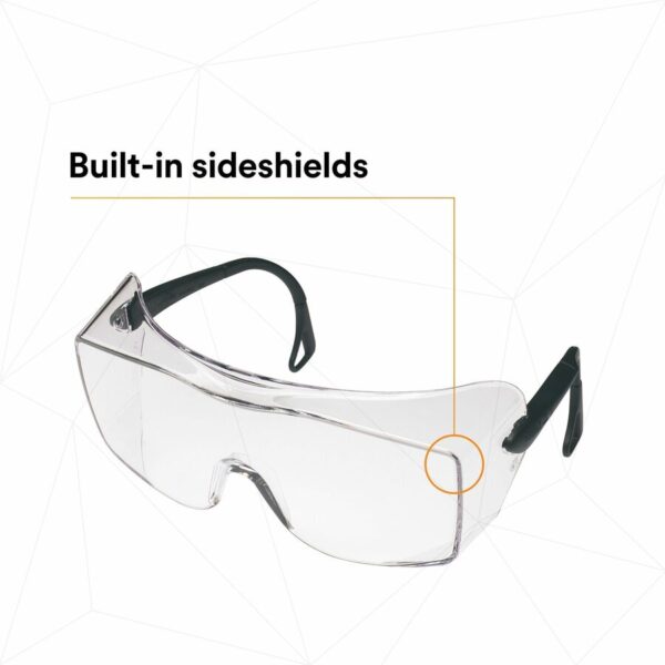 3M OX Protective Eyewear - Clear Lens - Image 3