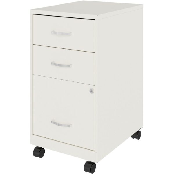 NuSparc 3-Drawer Organizer Metal File Cabinet - Image 2