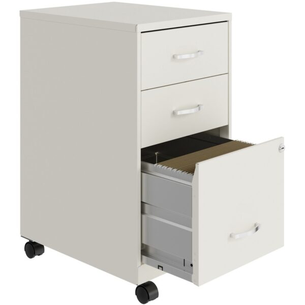 NuSparc 3-Drawer Organizer Metal File Cabinet - Image 3