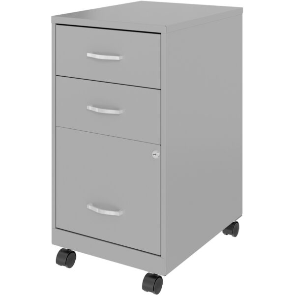 NuSparc 3-Drawer Organizer Metal File Cabinet - Image 2