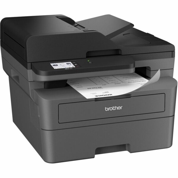 Brother MFC-L2820DW Wireless Laser Multifunction Printer - Monochrome - Gray