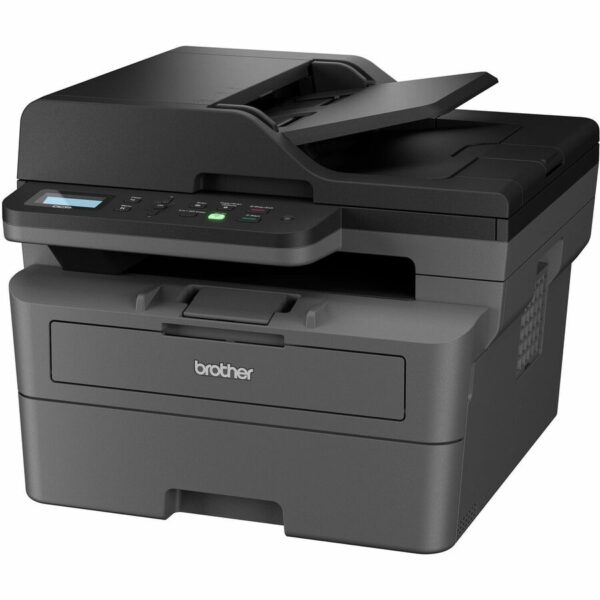 Brother DCP-L2640DW Wireless Laser Multifunction Printer - Monochrome - Gray - Image 3