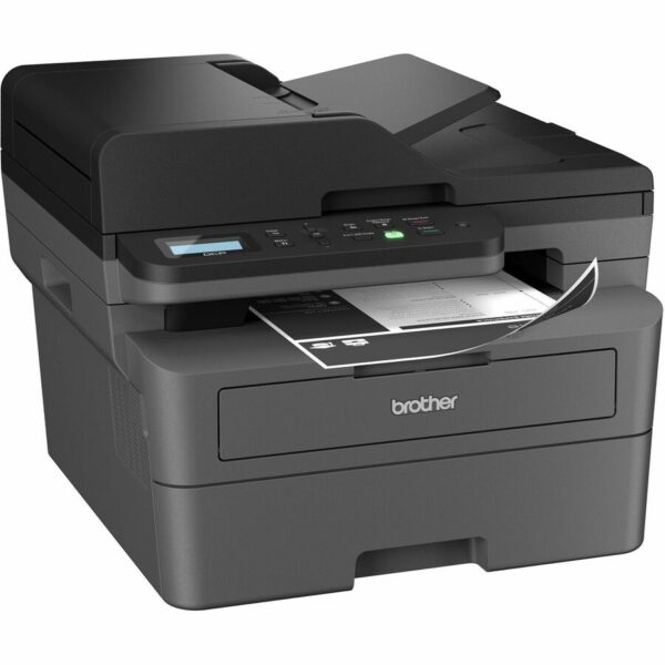 Brother DCP-L2640DW Wireless Laser Multifunction Printer - Monochrome - Gray