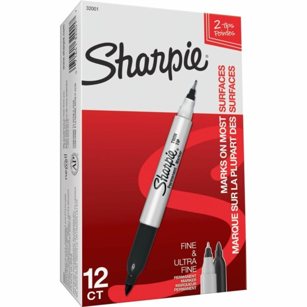 Sharpie Twin Tip Permanent Markers - Image 2