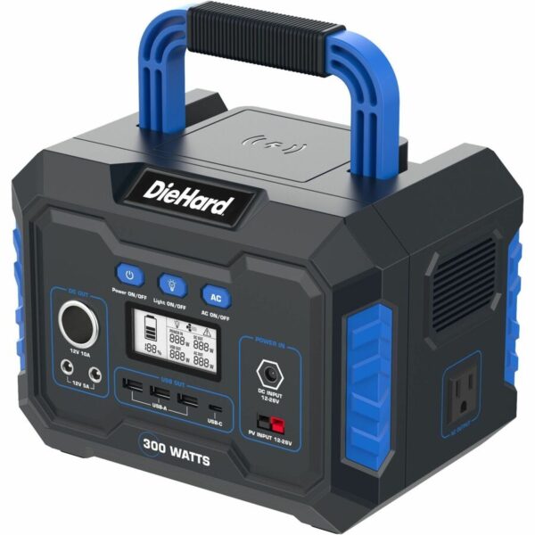 DieHard 300-Watt Lithium-ion Portable Power Station/Solar Generator