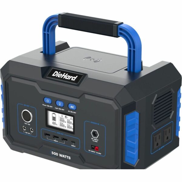 DieHard 500-Watt Lithium-ion Portable Power Station/Solar Generator