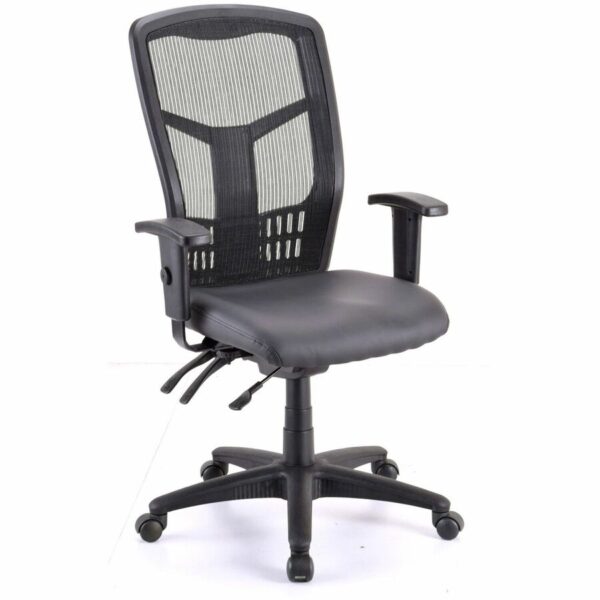 Lorell Executive Antimicrobial High-back Chair