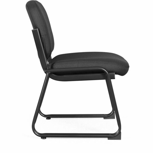 Lorell Black Fabric Guest Chair - Image 3