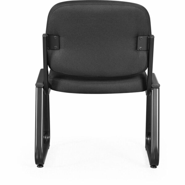 Lorell Black Fabric Guest Chair - Image 4