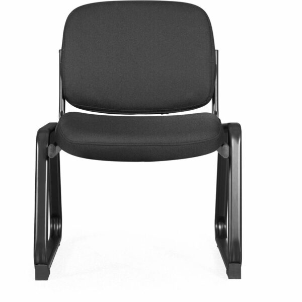 Lorell Black Fabric Guest Chair - Image 5